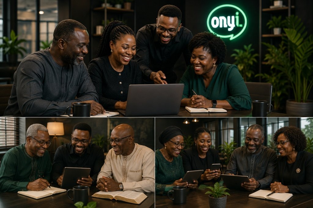 ONYI active users collage
